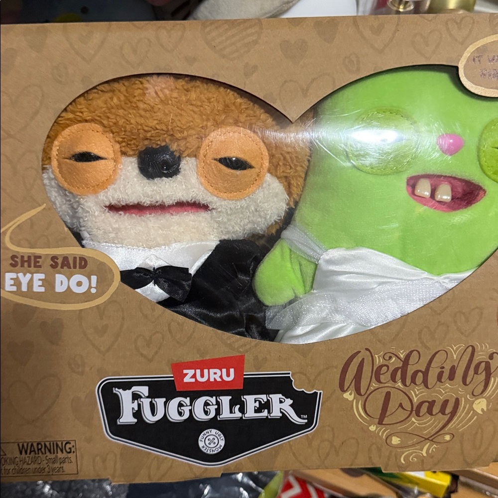 Zuru Fuggler Wedding Day Plush Set - Picture 5 of 5